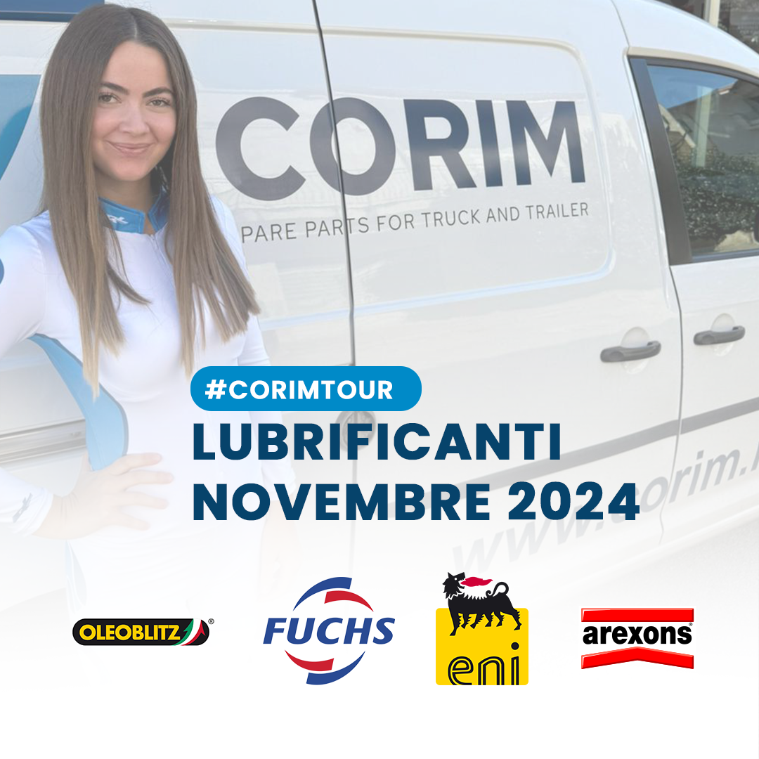 CorimTour: Lubrificanti (Novembre 2024)